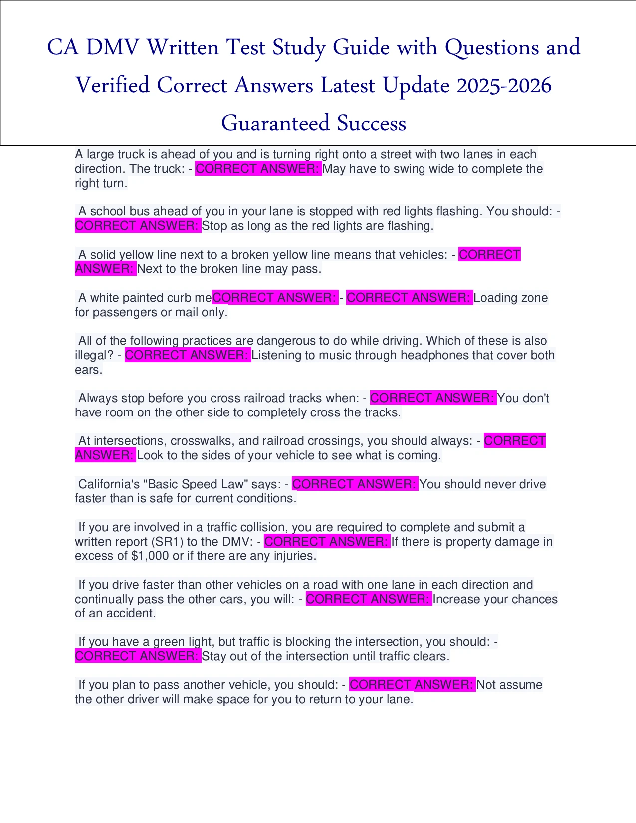 Learnexams DMV learnexams-dmv